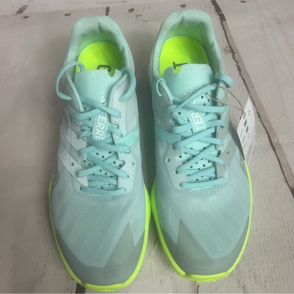 Adidas ULT Running Shoes Women's Low-top Blue/grey/green size 7.5 - Picture 2 of 10